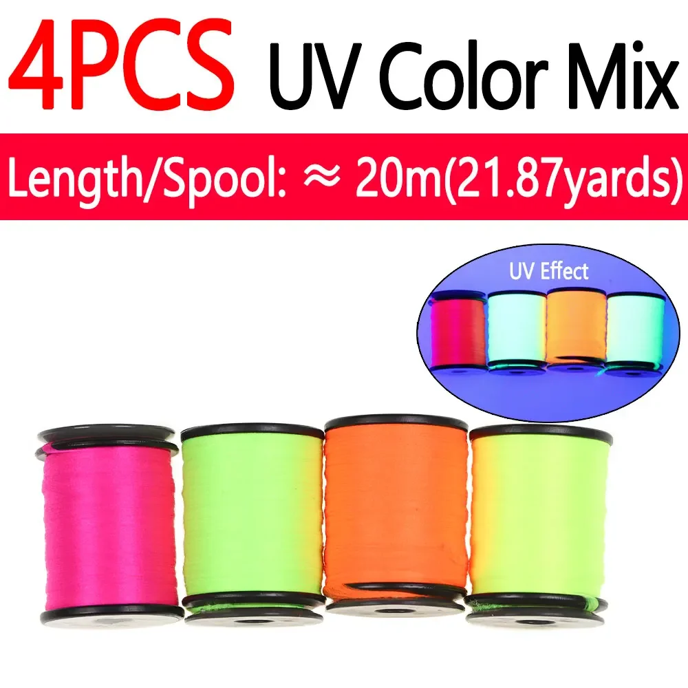 4PCS UV Colors Mix