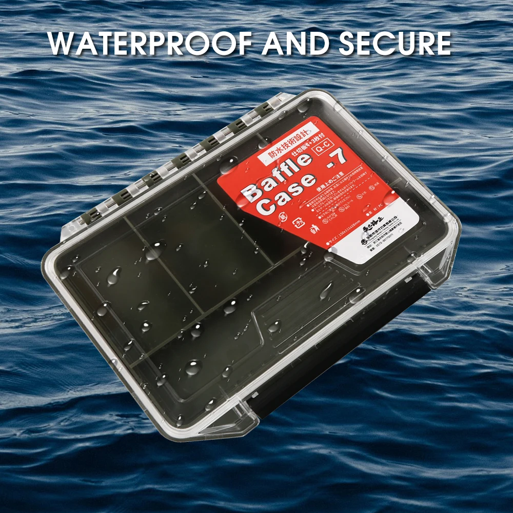 ZUKIBO-caja de pesca de plástico, almohadilla de esponja portátil, cajas de señuelos con mosca, gancho con cabezal de plantilla, organizador de almacenamiento, cuchara giratoria, cebo, estuche de herramientas para carpa - imagen 2