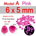 20pc Pink 6X5mm A