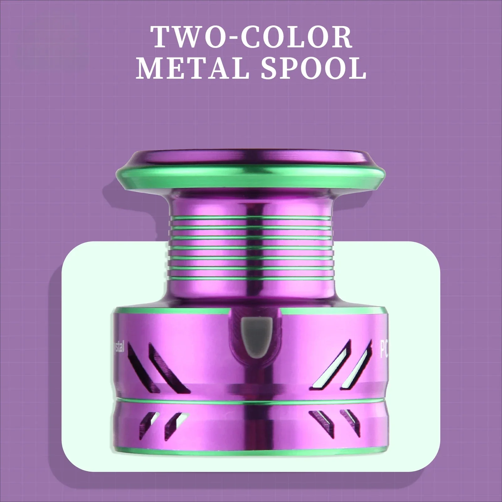 Carrete giratorio de pesca colorido PC1000-7000, relación de engranaje 5,2: 1 3 + 1BB con sistema de arrastre de 2205 libras, perfecto para agua salada y dulce - imagen 5