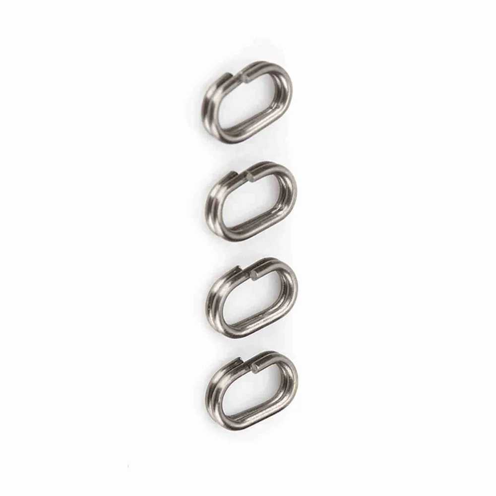Anillos de pesca acero inoxidable ovalados – Accesorios a presión - imagen 2