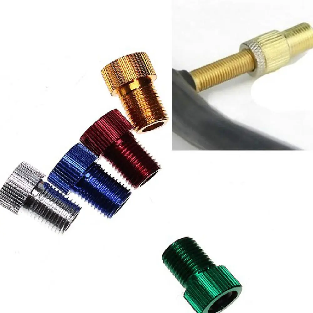 Adaptadores Adaptador de bomba de bicicleta Herramientas de reparación de conversión Tapas de válvula de neumático Accesorio de bicicleta Adaptador de boca de conversión de bicicleta - imagen 3