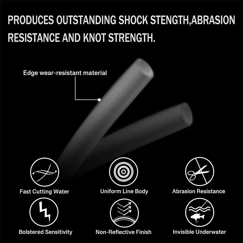 Topline-sedal de pesca de nailon para carpa, sedal de pesca de monofilamento superfuerte japonés, hilo flotante de punta de hundimiento de nailon - imagen 5