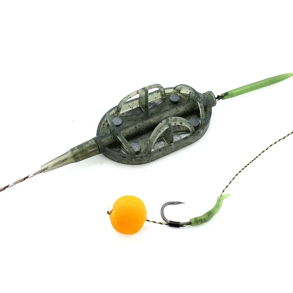 Molde Method Feeder Hirisi – Alimentador en línea para pesca de carpa - imagen 2