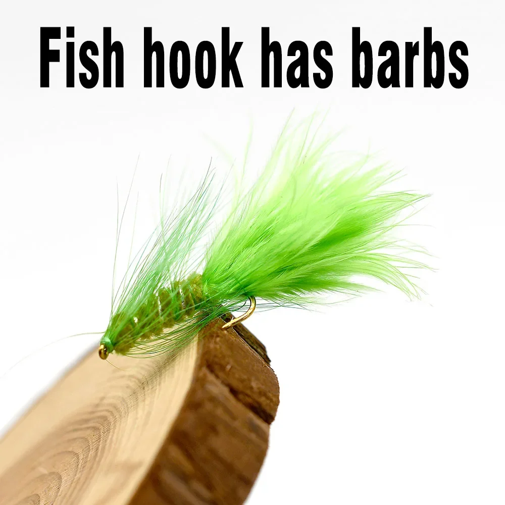 Juego mixto de moscas de pesca, 32 Uds./40 Uds./56 Uds., estuche magnético, variedad de colores, trucha, mosca, salmón - imagen 5