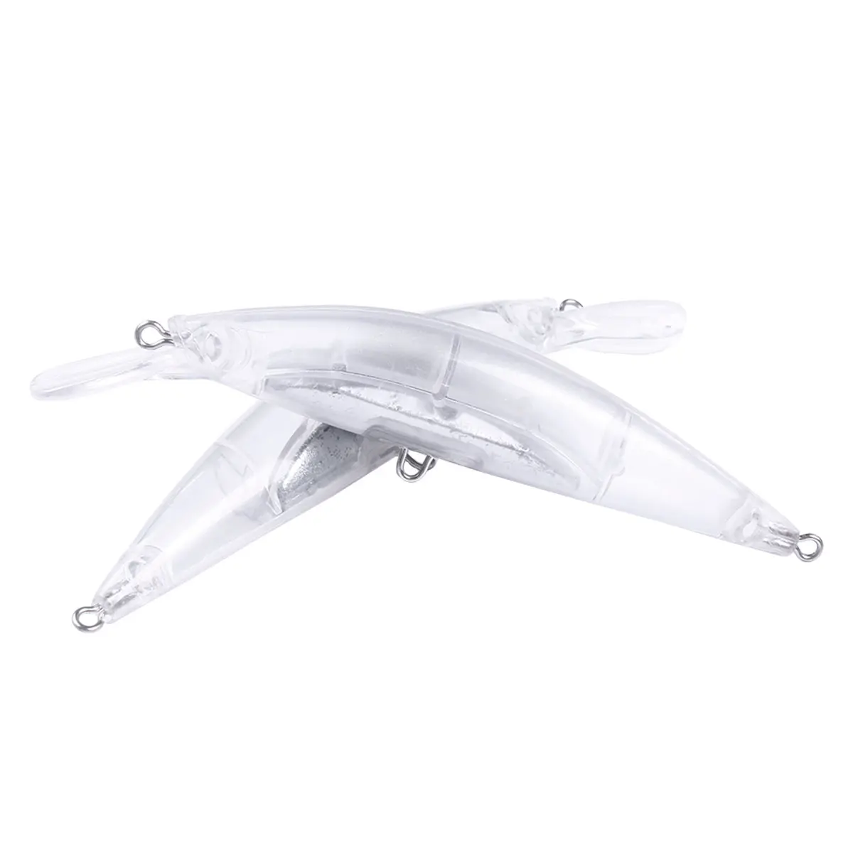 Señuelo Minnow Jerkbait Wobbler sin pintar para pintura personalizada - imagen 2