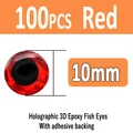 10mm red 100pcs
