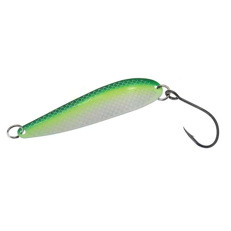 Señuelo de pesca con cuchara de Metal, 8,4 cm, 10g, cuchara fina, cebo duro, Spinner, Isca Artificial, aparejos de pesca - imagen 5
