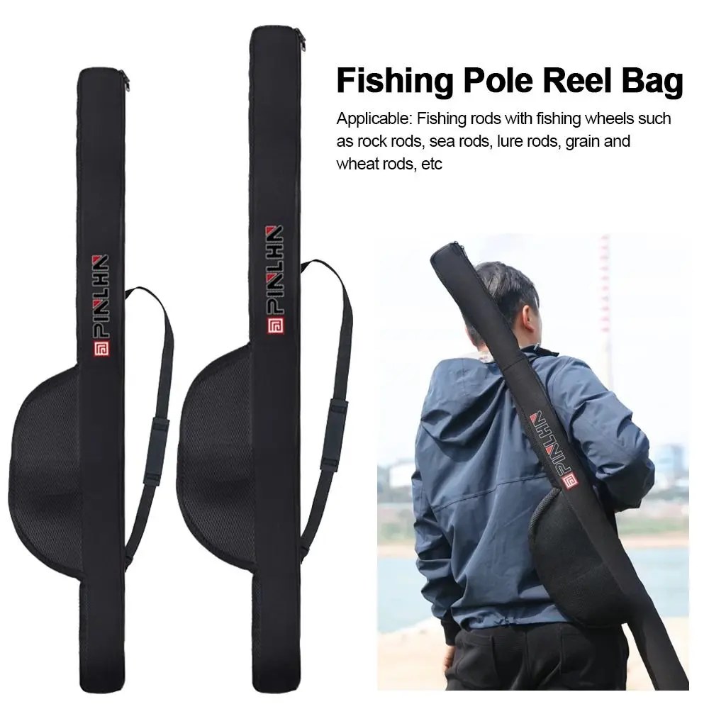 Funda plegable para caña de pescar – Bolsa portátil con correa - imagen 2