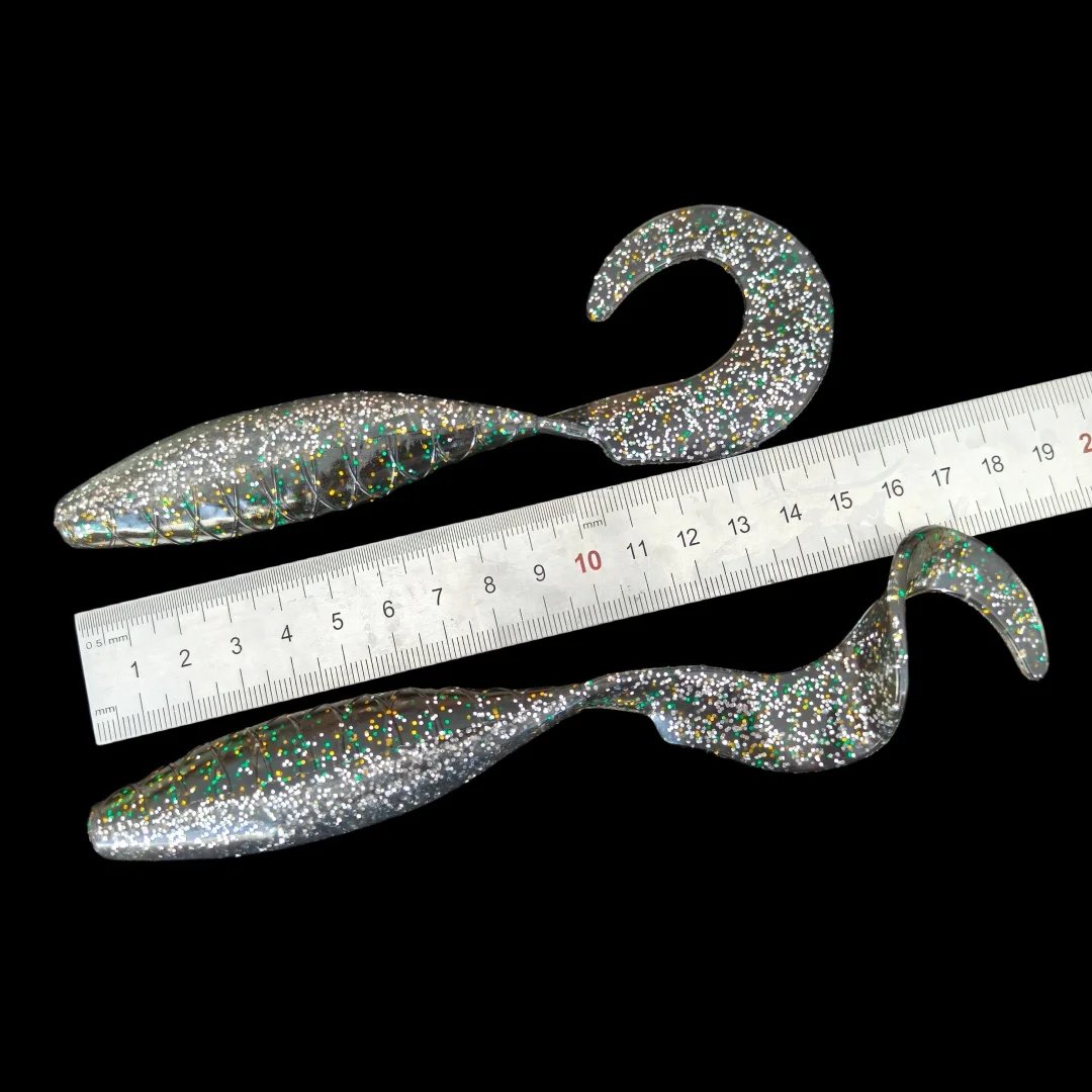 Swolfy 4 Uds 160mm 23g Señuelos blandos de calidad Shad Pesca Pesca Señuelos blandos cebo de silicona Wobblers Leurre Souple - imagen 4