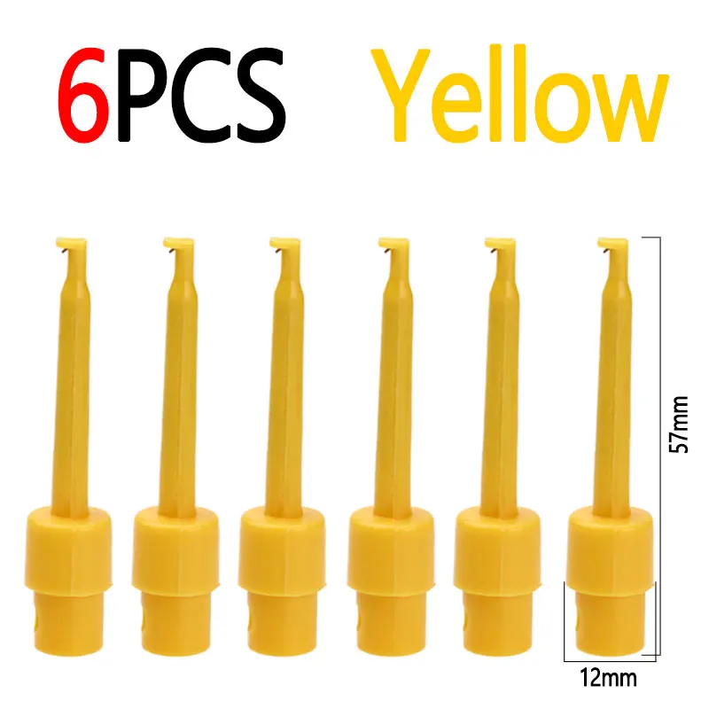 6pcs Yellow