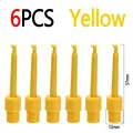 6pcs Yellow