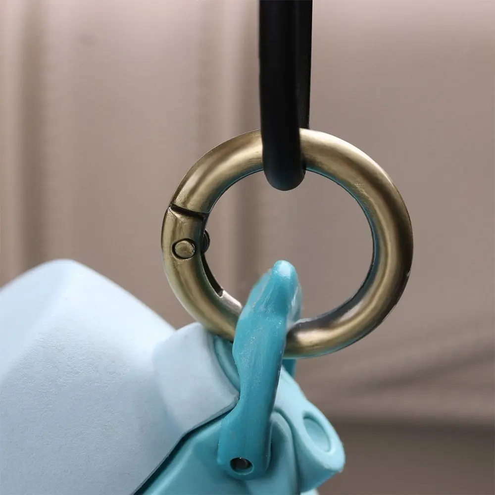 Anillo de aleación de Zinc chapado en 3 piezas, hebilla de anillo en D, mosquetón, monederos - imagen 3