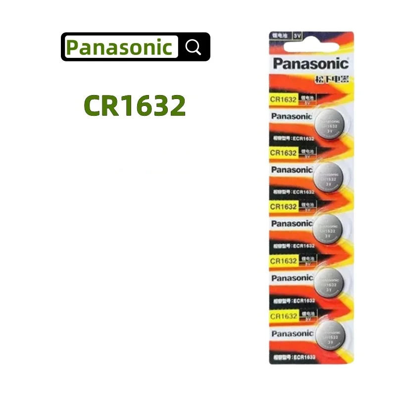 Pila botón litio Panasonic CR2032 3V para pesca deportiva - imagen 3