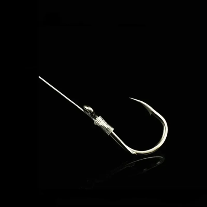 Línea de pesca de mar súper fuerte de 7 hebras, línea de pesca trenzada de 10m, hilo trenzado negro, 7 trenzas, Cable de 10LBS-200LBS con broche - imagen 5