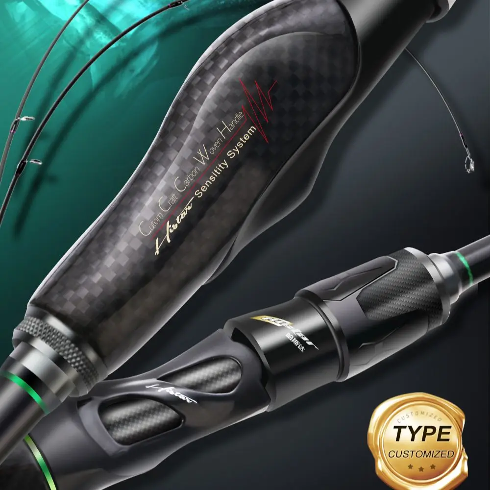 Caña de pescar lubina Histar V587 – Carbono Toray Crossline acción rápida