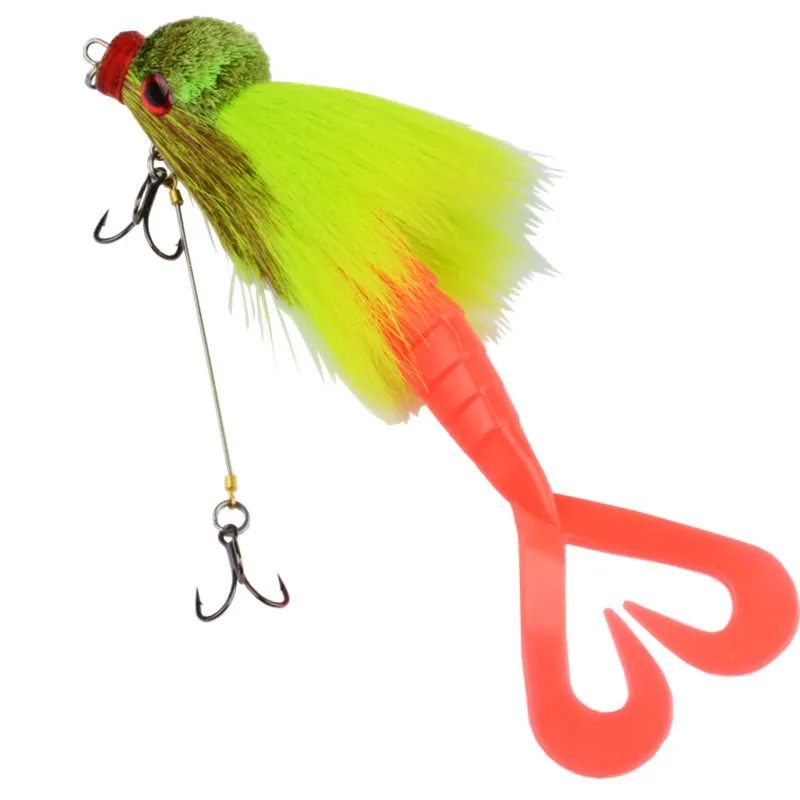 Swimbait articulado 22cm para lucio – Pelo de ciervo