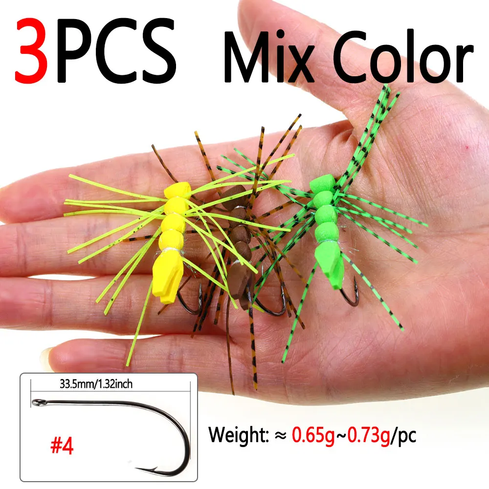 3pcs Mix Color