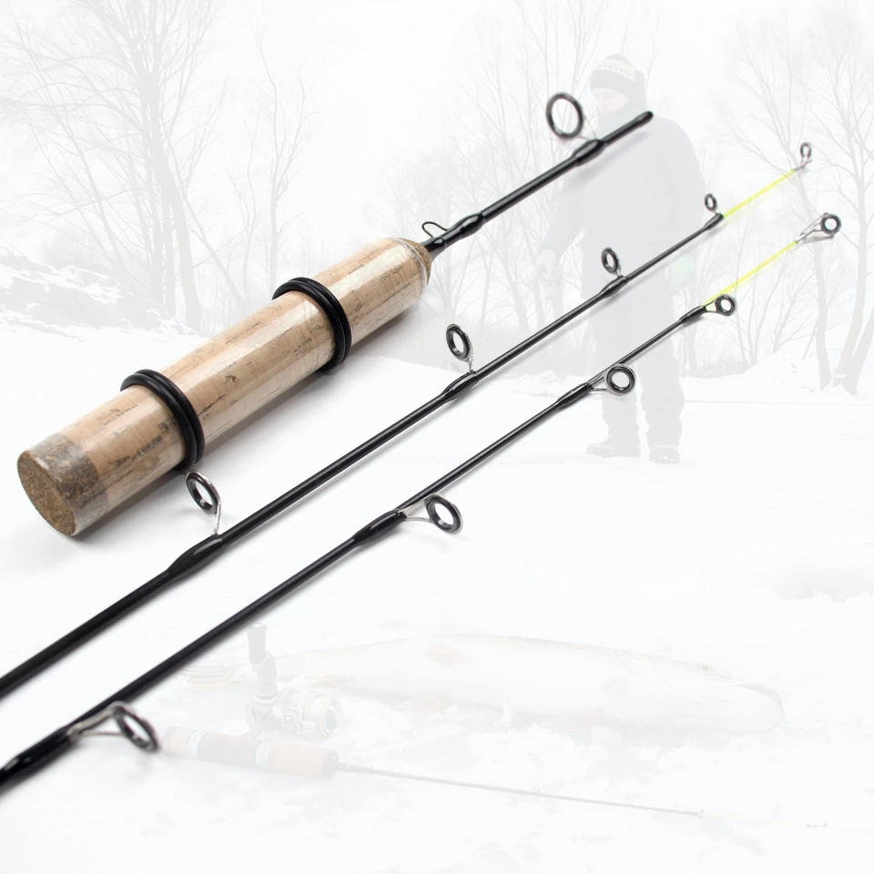 Caña de pesca en hielo plegable 40cm – Ultraportátil y sensible - imagen 4