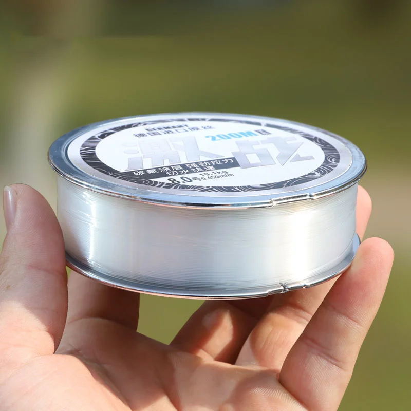 Línea de pesca súper suave, 100M, 200M, 500M, línea principal, sublínea, fuerte fuerza, resistente al desgaste, accesorios de pesca, línea de pesca de nailon - imagen 3