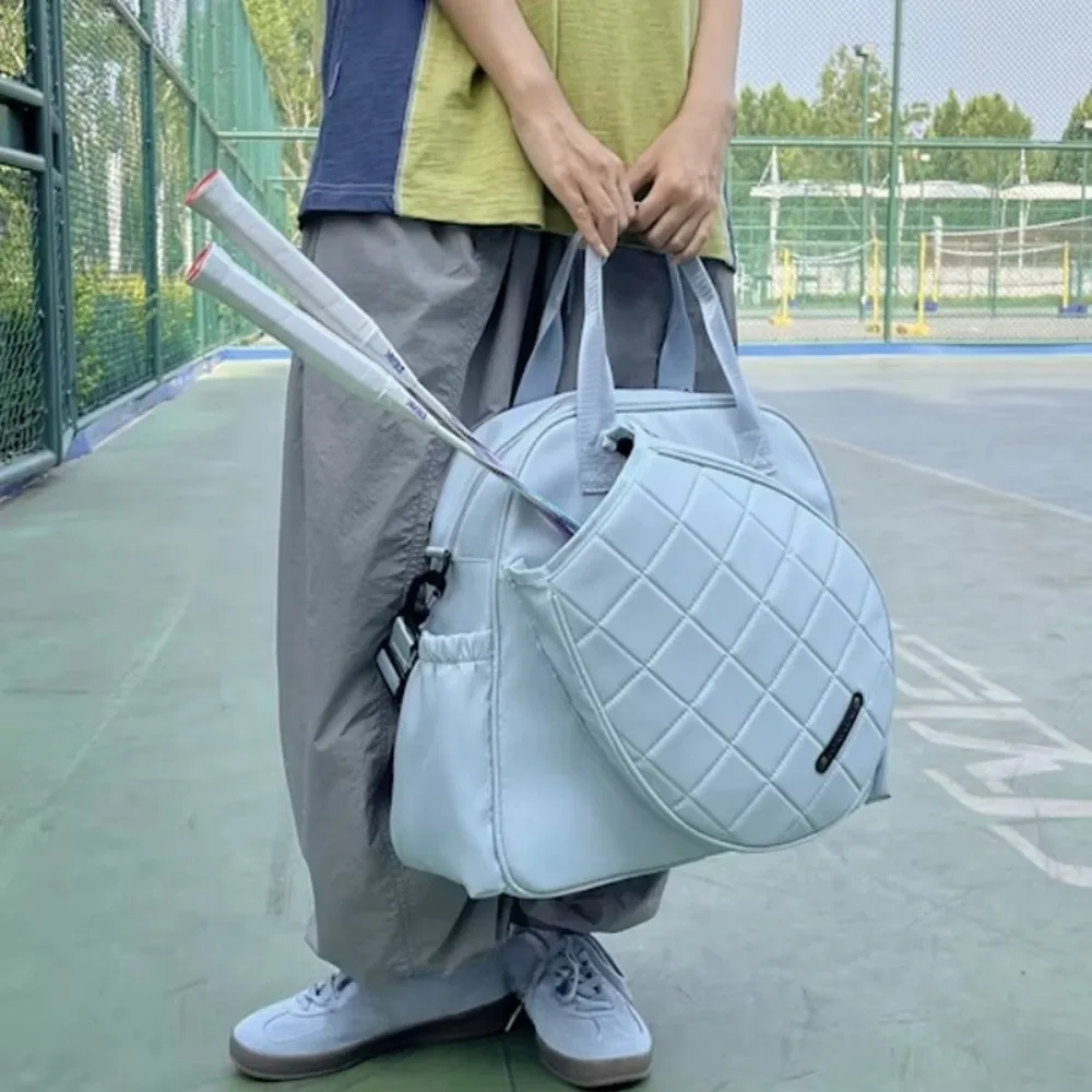 Bolsa de tenis multifuncional de gran capacidad, bolsa de bádminton ligera impermeable, bolso de tenis de tela Oxford, deportes al aire libre - imagen 3