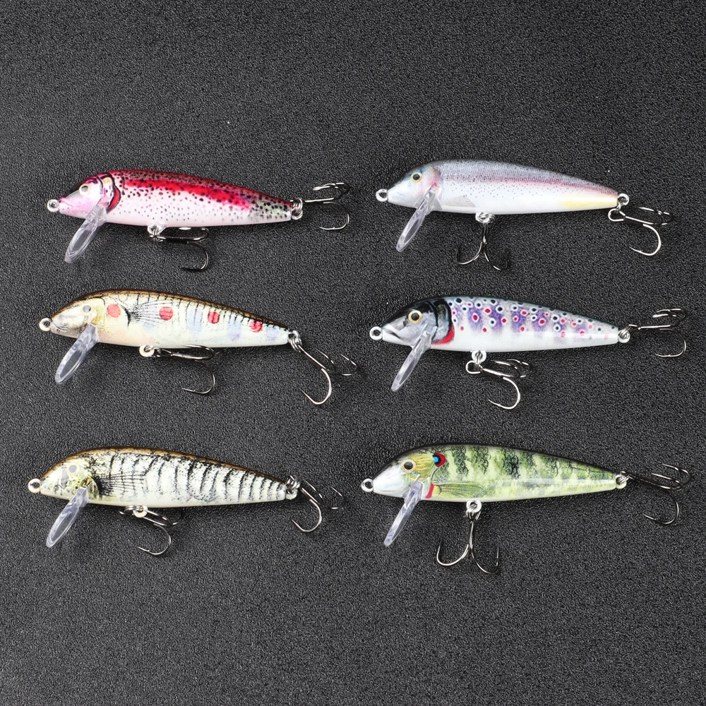 Johncoo Forel Vissen lokken 7 cm 7.5g Zinken visaas Baars Vissen lokken wobbler lokken Predator Vissen Lokken Hoge kwaliteit - imagen 2