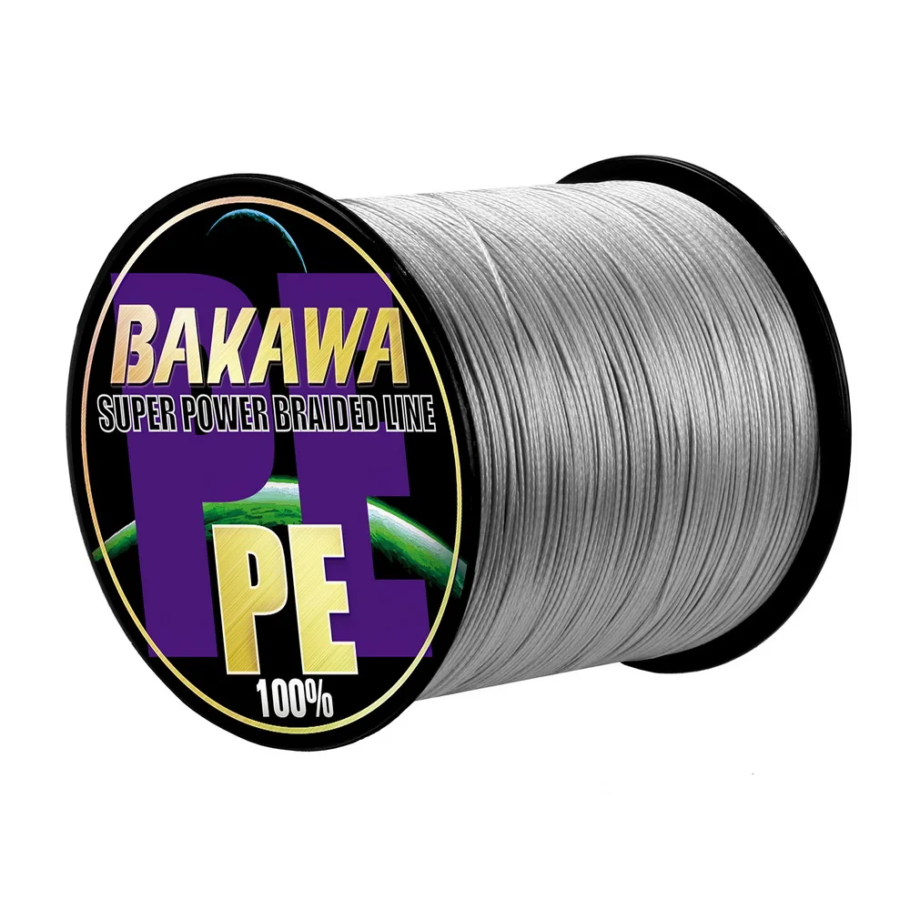 Bakawa-sedal de pesca trenzado de 8x-strand, alambre de Pe multifilamento japonés de 500m para agua salada, aparejos de hilo tejido duraderos de 22lb-90lb - imagen 3