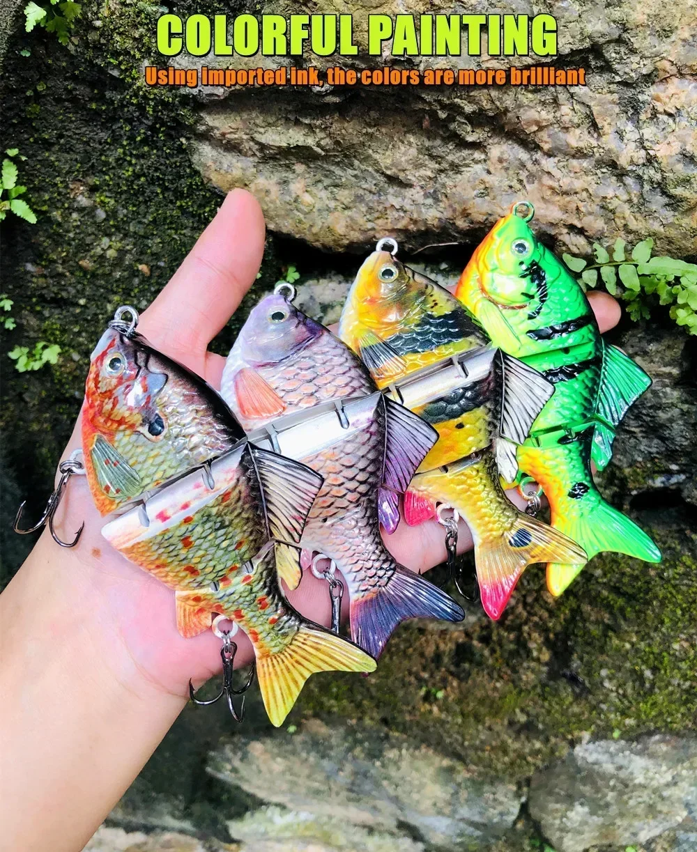 Colores disponibles del señuelo