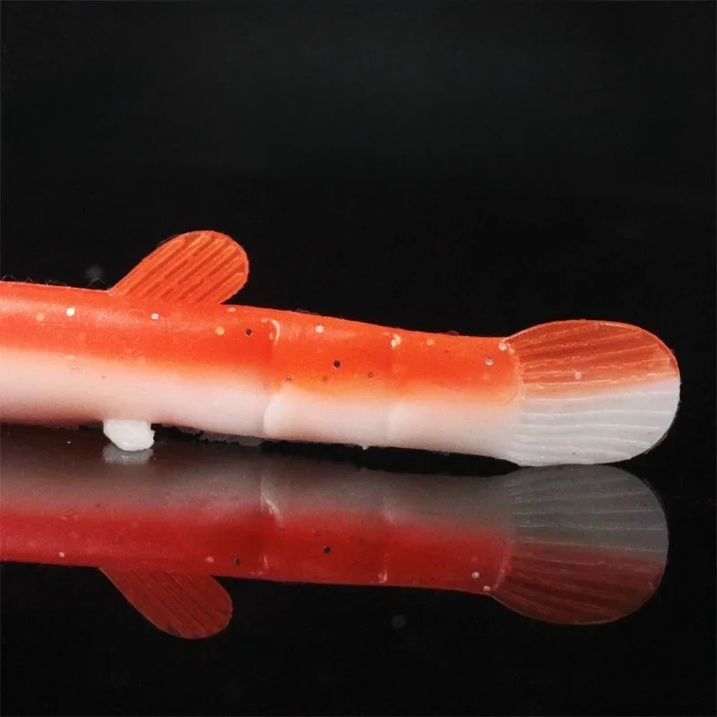 Nuevo 5 uds señuelo cebo blando 7cm 2g Artificial suave Loach señuelo de pesca cebo blando cebo biónico Señuelos de natación - imagen 4