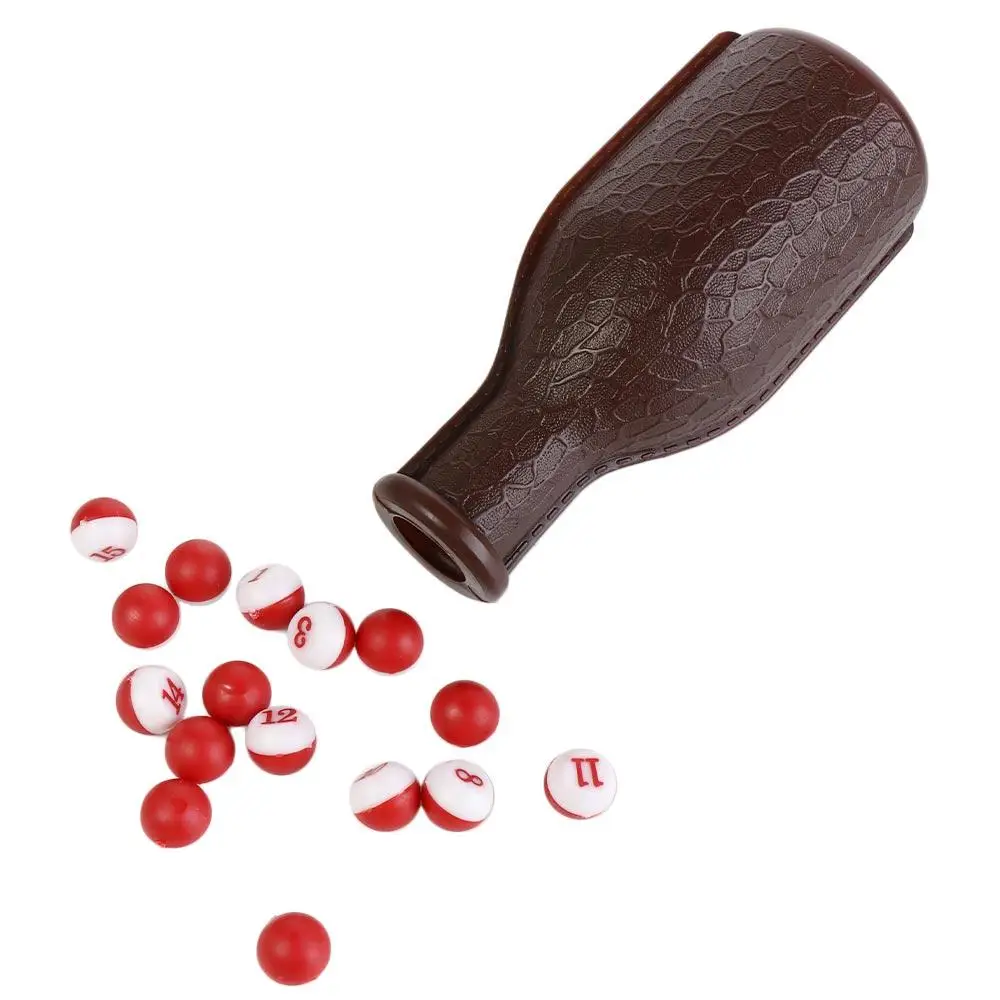Set de billar Kelly Pool Brown Tally Peas con 16 bolas numeradas - imagen 3