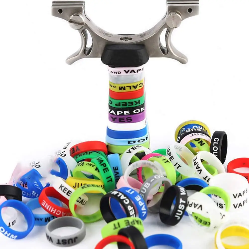 10 Uds. Funda protectora antideslizante con mango de caña de pescar, banda para el sudor, cañas de pescar de silicona, cubiertas de anillo de agarre elásticas - imagen 2