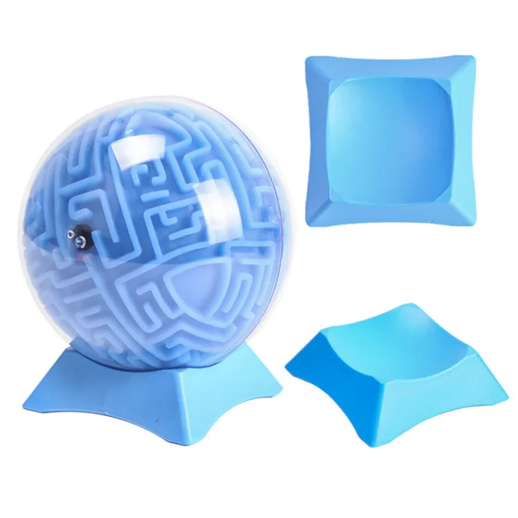 Soporte de exhibición de 3 piezas para pelotas de juguete, Base de soporte para fútbol, voleibol, baloncesto, fútbol, Rugby, laberinto de cristal - imagen 4