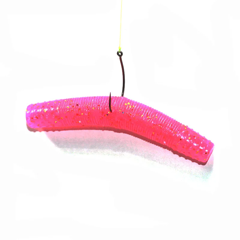 Donglejian-cebo suave flotante, palo de agua, Bug Ned, pesca hacia abajo, señuelo de pozo negro, añadir sal y lanzamiento peludo de largo alcance - imagen 4