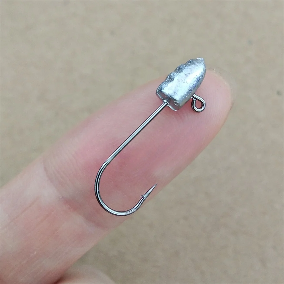 Swolfy Mini Jig Head – Anzuelos para vinilos y señuelos blandos - imagen 3