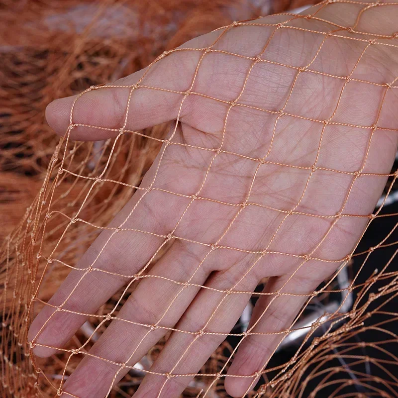 Lawaia Cast Network con colgante de acero, línea trenzada de nailon, red de pesca manual con gran anillo azul de plástico, redes de pesca - imagen 3