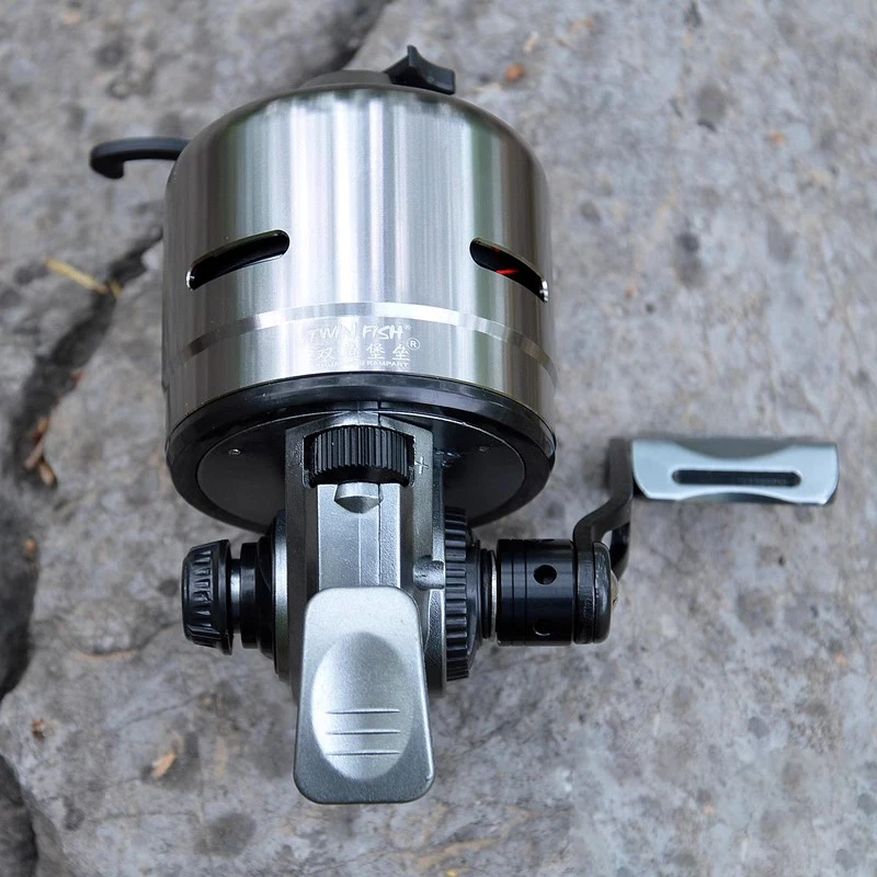 Carrete de pesca Spincast PX39/SPX39 carrete de Metal 6 + 1BB tiro de peces al aire libre - imagen 4