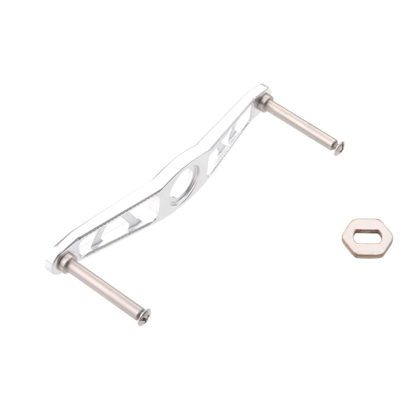 Kawa-mango de carrete de pesca, Material de aleación, tamaño de agujero 8x5/7x4mm de longitud, 100mm, g/pc 15,6, accesorio de balancín de carrete D/S, nuevo - imagen 2