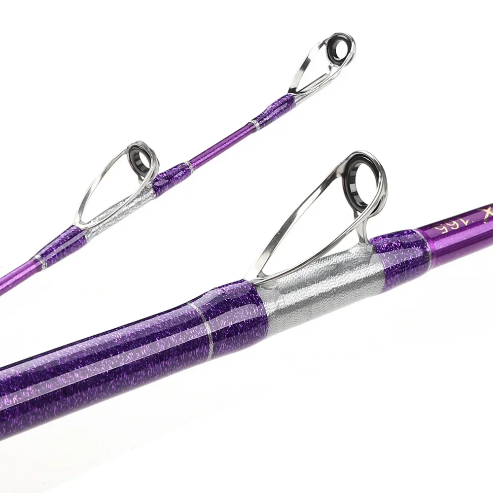 Mavllos Cruise Grouper Jigging Rod, señuelo 300-1000g línea 40-80lb barco de aguas profundas caña de pescar de atún con modelo de fundición giratoria - imagen 2