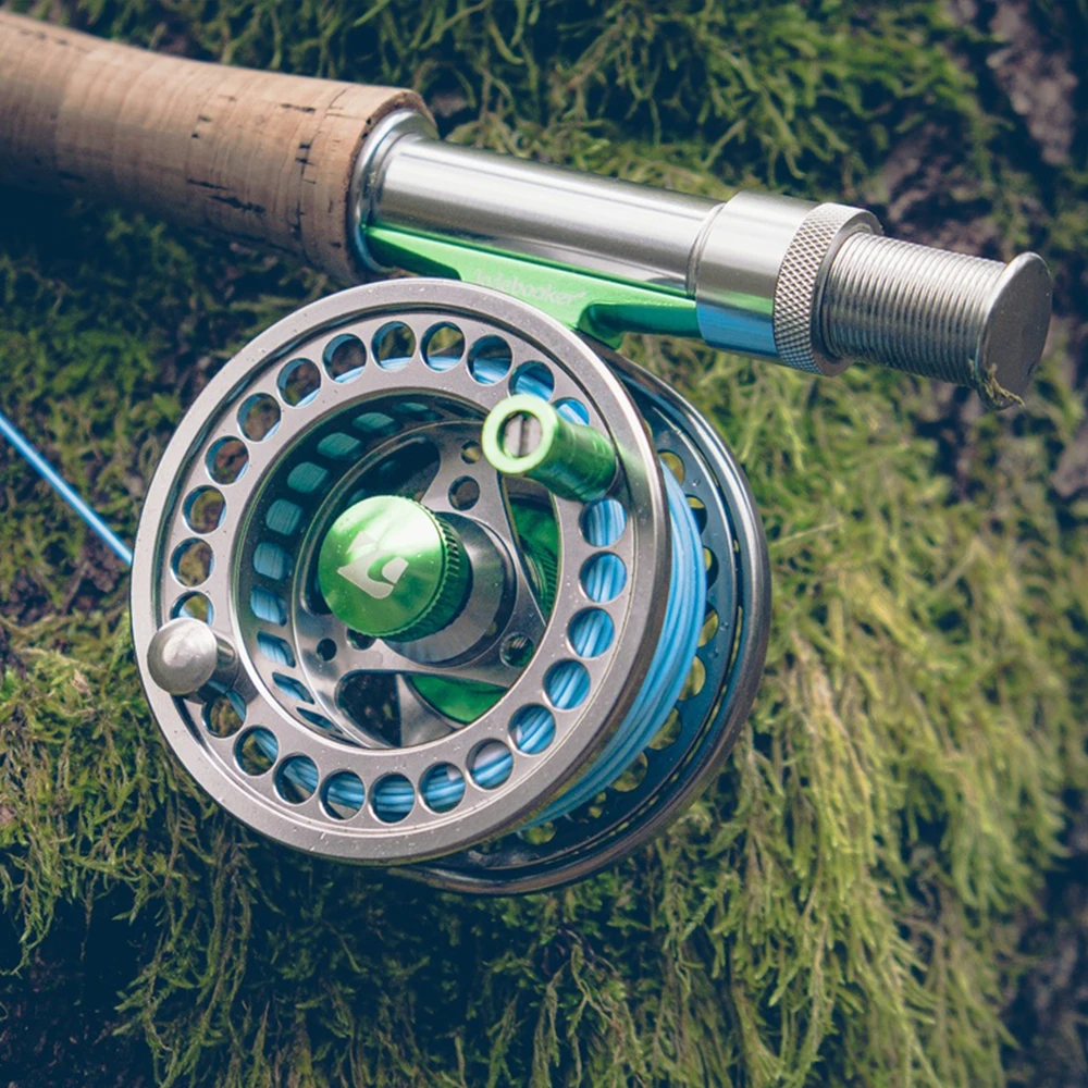 Carrete de pesca con mosca, bobina grande 2 + 1 BB con cuerpo de aleación de aluminio mecanizado por CNC y carrete en tamaños 3/4,5/6,7/8 - imagen 3