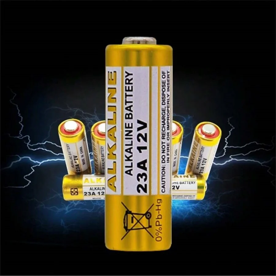 Batería alcalina 23A 12V para timbre, llaves y mandos de coche - imagen 3