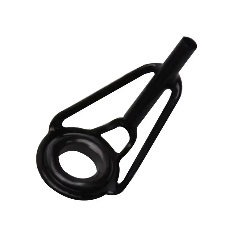 Guía de caña superior de Pesca de acero inoxidable, anillo de porcelana, 8 Uds., punta de caña de pescar DIY, accesorios de punta de caña de pescar, aparejos de Pesca - imagen 4