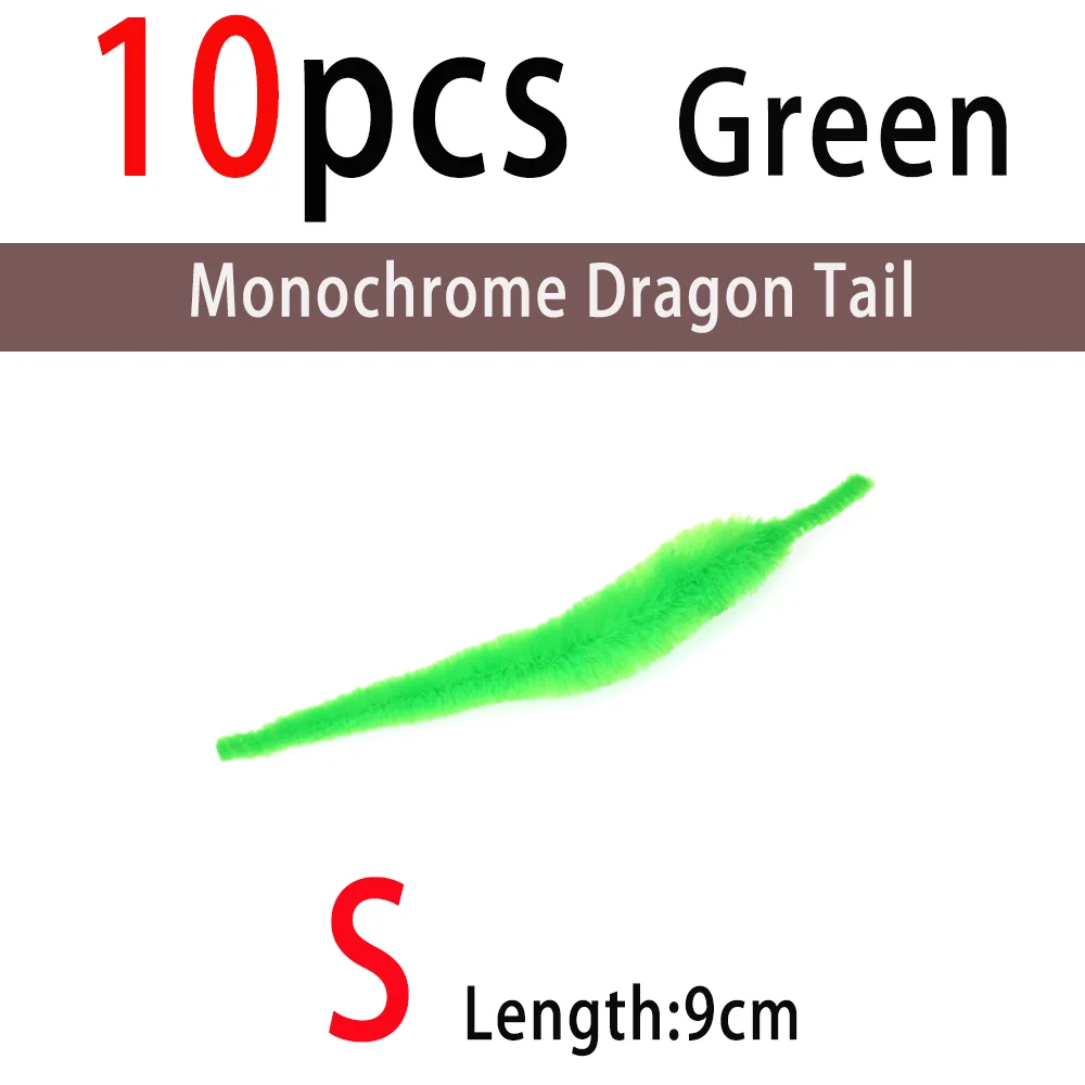 S 10pcs Green