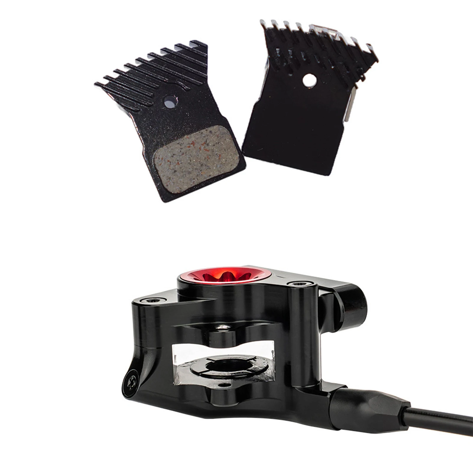 Frenos de disco hidráulicos para bicicleta de carretera, sistema de aceite mineral de aluminio con dos pinzas de pistón - imagen 5