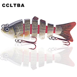 CCLTBA Mini señuelo articulado – Hundimiento lento para lubina