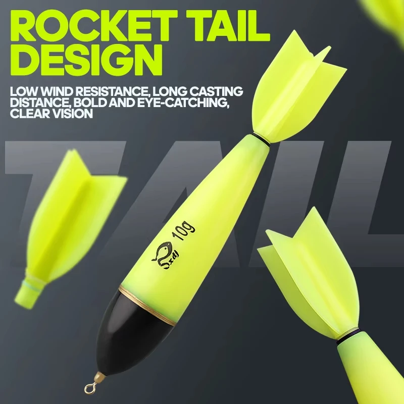 Flotadores de pesca luminosos, accesorios de pesca, flotador nocturno, pesca nocturna, Bobbers iluminados para pesca en mar, océano y roca, 1-4 Uds. - imagen 3