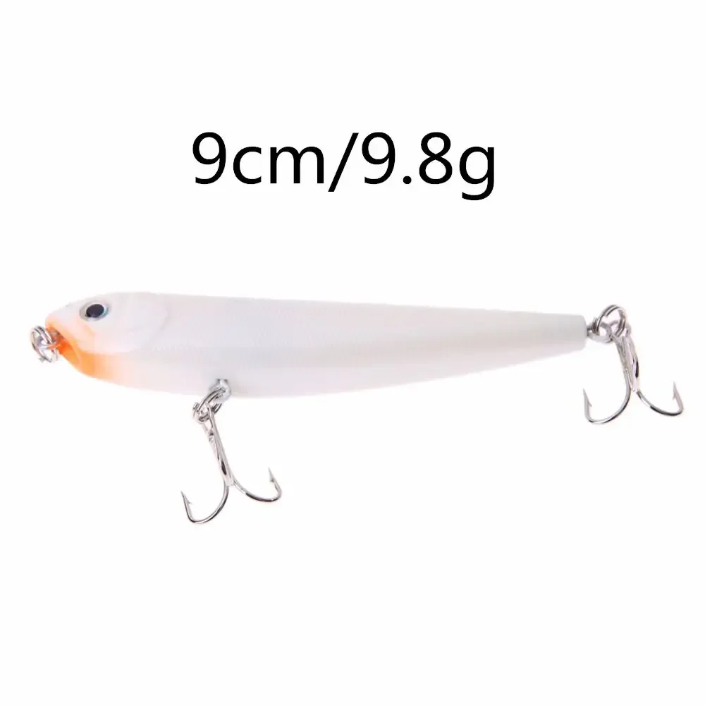 5 unids/set Señuelos de Pesca 3D luminoso pesca nocturna Minnow señuelo Isca Artificial Wobbler cebo duro señuelo anzuelo aparejos señuelo de pescado - imagen 5