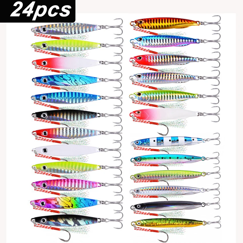 Jack Shore Casting Jig metálico – Jigging spinning agua salada - imagen 5