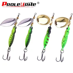 Wobbler luminoso PR-407 – Crankbait con giro 360° para spinning