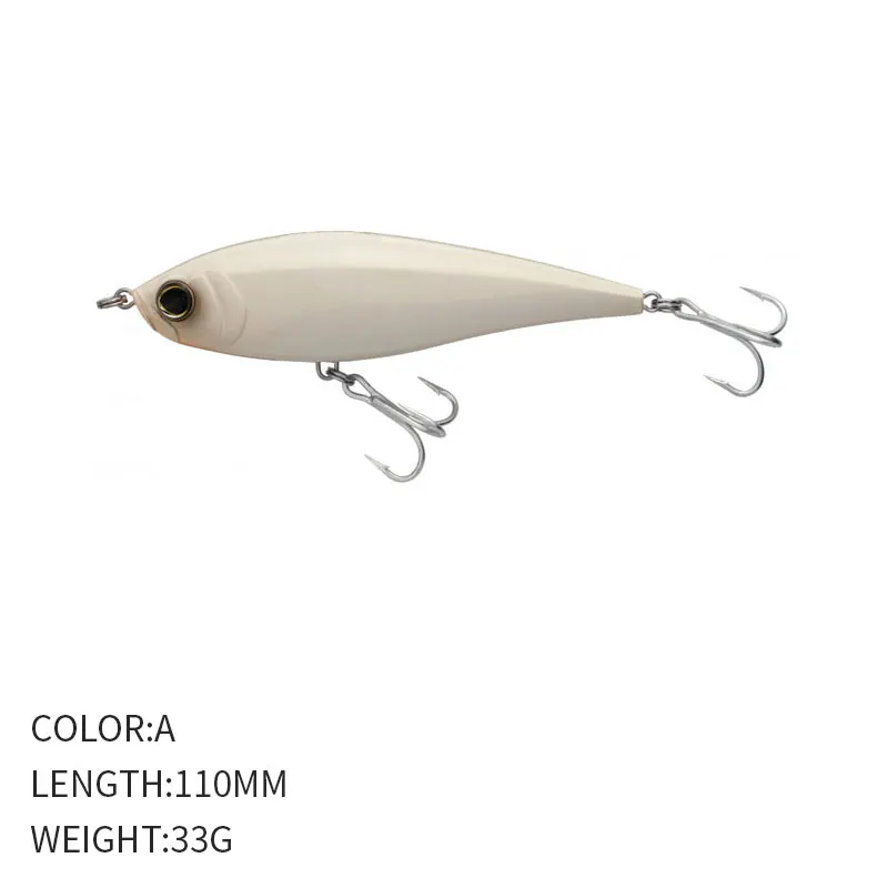 Señuelo Twitchbait lápiz hundimiento 110mm para agua salada - imagen 2