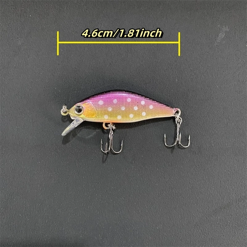 Cuaretv IMA mismo estilo sumergido Minolta cebo ISSEN 46S micro cebo 3,7G corriente cebo Makou trucha falso bait9117 - imagen 4